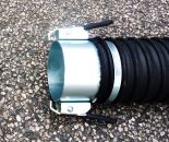 Rapid Action Hose Coupling for Exhaust Extraction