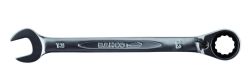 Bahco 1RM-7 Combination Ratcheting Wrench, Open End At 15° Angle, 7mm Af