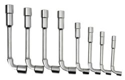 Bahco 29M/14 Double-Head Socket Wrench Set, Bent, 14-Piece, Box|Double End Socket Wrench Set, 14-Piece