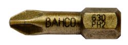 Bahco 63D/PH3 Diamond bit for Phillips head screws, 25mm, in plastic box of 5 pcs