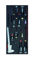 Bahco FF3A06 FF3A07 foam for boxes 1483K & 1483KHD, 11 pcsFoam W/ Screwdrivers