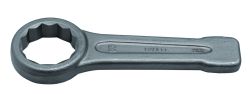Bahco 7444SG-M-24 Ring-End Slogging Wrench, 12-Point, 24mm Af