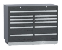 SST1D Double Tool Bench with Drawers