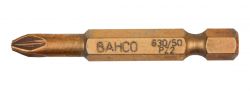 Bahco 63D/50PZ1 Diamond bit for Pozidriv screws, 50mm, in plastic box of 5 pcs