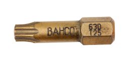 Bahco 63D/T10 Diamond bit for TORX® head screws, 25mm, in plastic box of 5 pcs