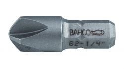 Bahco 70S/TS1/4 Bit for slotted head screws, for TORQ-SET®, in plastic box of 5 pcs