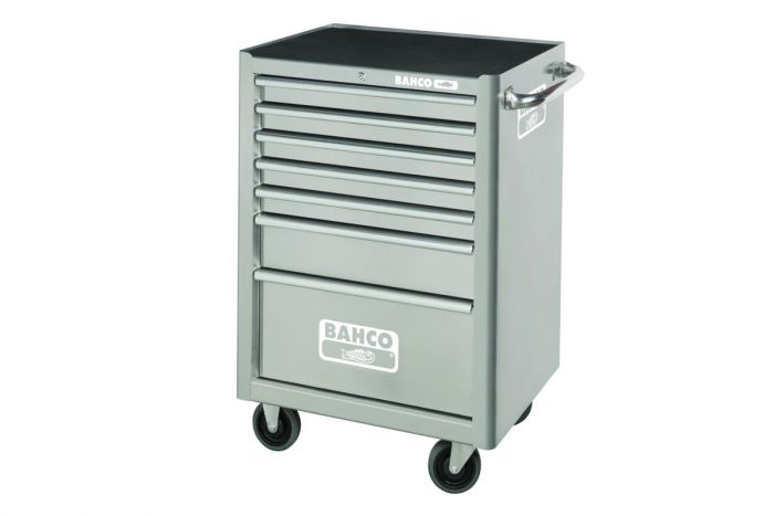Bahco 1470k7ss 7 Drawer Robust Stainless Steel Trolley Storage
