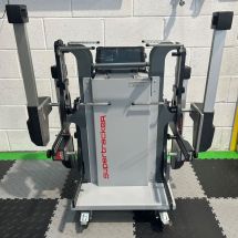 Supertracker tablet controlled wheel aligner