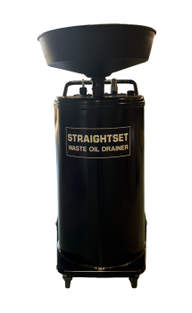 Waste oil drainer