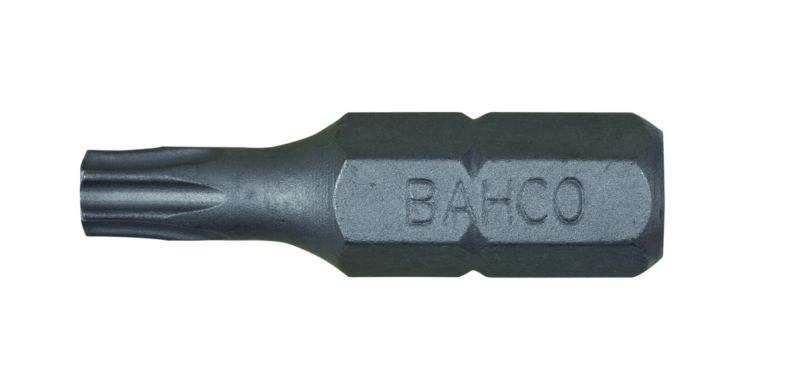 Tr8 Bit Bahco 59S/Tr8 Bit For Torx® Tamper Head Screws, 25Mm, In Plastic Box Of ...