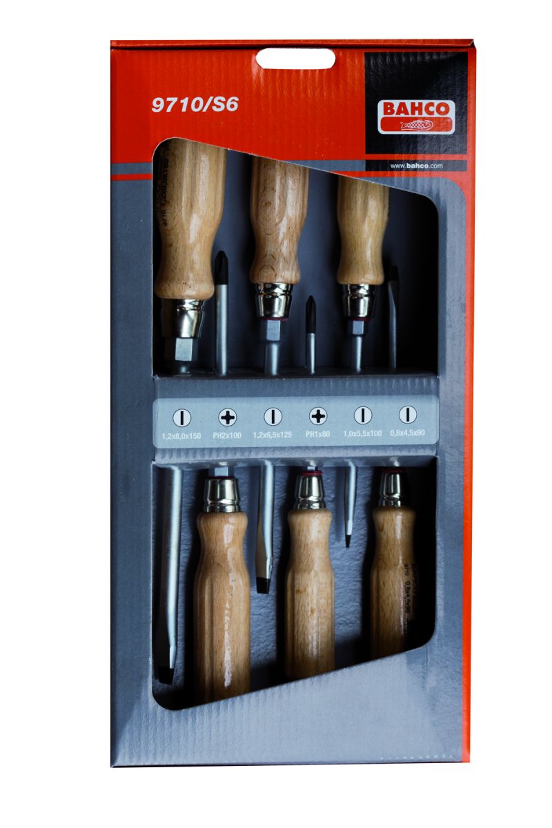 Bahco BE-9870 6pce Screwdriver Set - View #13