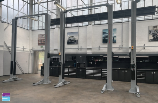 First Major Supertracker Lift Installation in Droitwich Workshop