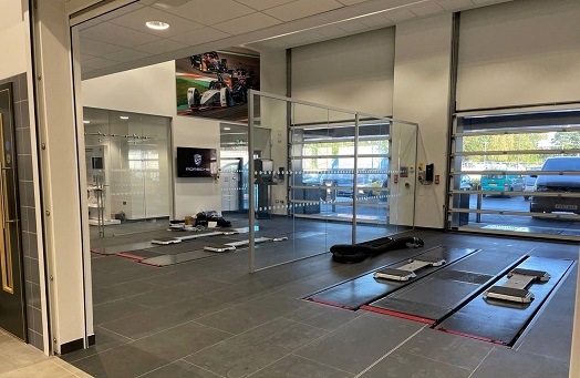 Porsche Bournemouth | New Workshop Installation Project