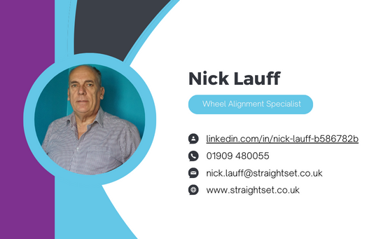 Straightset appoints Nick Lauff as Wheel Alignment Specialist