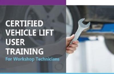 Certified vehicle lift training from Straightset engineers