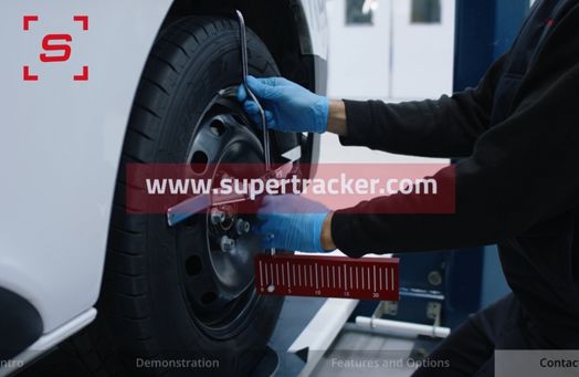 How To Use The Laser Wheel Aligners From Supertracker | Video Demonstration