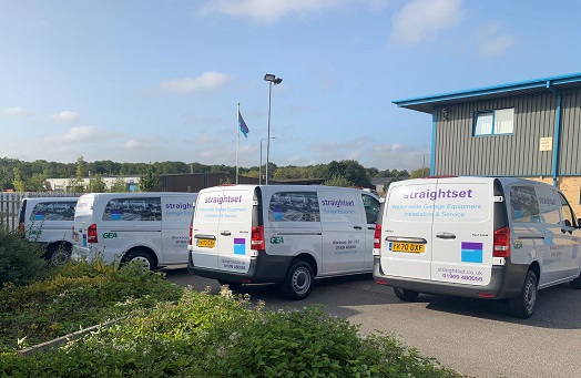 Straightset adds to their fleet of vans