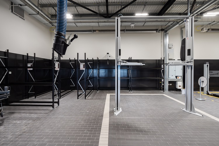 Workshop installation