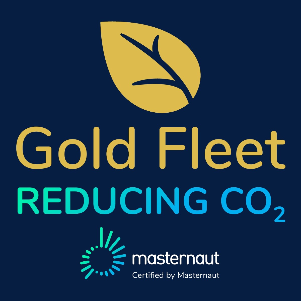Gold Certification Masternaut Fleet CO2