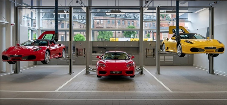 Ferrari Sevenoaks workshop